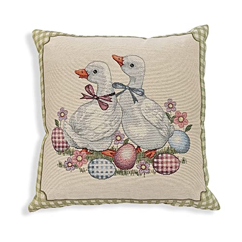 Nada Home Cojín de decoración de Pascua de Gobelin Maestri Cotonieri Paperelle Pascua 6021 Cover