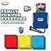 Playful Minds Backyard Field Day Obstacle Course Game – 27 Double-Sided Foam Challenge Tiles with 54 Kid-Friendly Exercises, Stopwatch, Jump Rope & Carry Bag – Outdoor Fitness Fun for Kids & Families