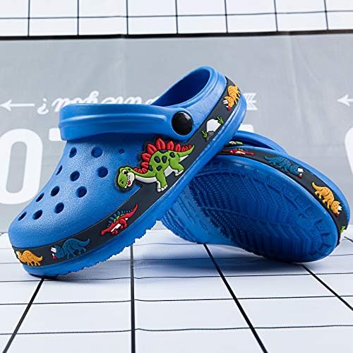 Drecage Toddler Clogs Kids Clogs for Girls Boys Slip on Garden Clogs Slide Sandals Waterproof Beach Pool Shoes Slipper - Image 2