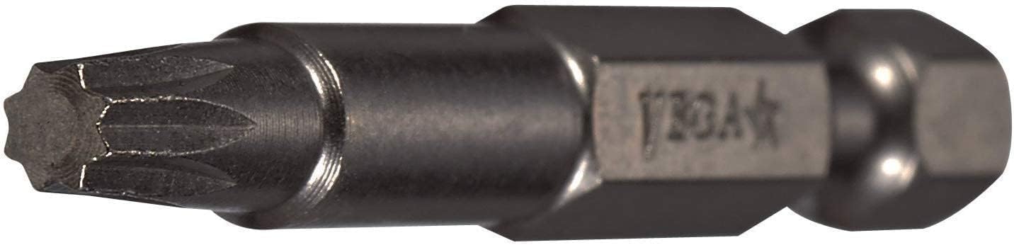 8 Point Star Bit. VEGA Double Square #2 Professional Grade 2 Square Drive Torx 3-1/2” Bit Set. 190DS02A-3 (Pack of 3)