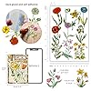 Mayplous 6 Packs Scrapbook Flower Stickers, Decorative Planner Supplies for Scrapbooking, Diary, Album, Journals & DIY Arts and Crafts (Vincent) #3