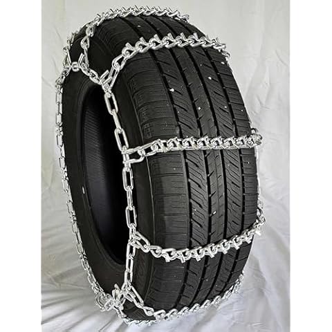 Grizzlar GSL-2829 Alloy Light Truck V-Bar Ladder Tire Chains 225/55-18 225/55-19 235/60-18 235/65-17 235/70-16 LT235/75-15 245/65-17 255/55-18 255/60-17 30x9.50-15LT 30x9.50-16.5LT Cover