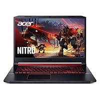 Acer Nitro 5 Gaming Laptop, 9th Gen Intel Core i7-9750H, NVIDIA GeForce RTX 2060, 17.3″ Full HD IPS 144Hz 3ms Display, 16GB DDR4, 256GB NVMe SSD, Gigabit WiFi 5, Backlit Keyboard, AN517-51-76V6