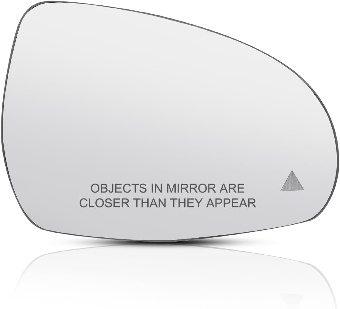 Driver Side Mirror Glass Replacement with Heated Function Fit for Mercedes-Benz W206 C-Class 2021-2024 W223 S-Class 2020-2024 X254 GLC & X247 GLB 2023-2024 EQE V295 & EQS V297 2022-2024