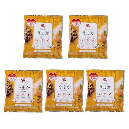 華ちゃん犬猫すこやか本舗 うまか ドッグフード お試しサイズ30g×5袋【 国産 無添加 】ドライ チキン 華味鳥 ヒューマングレード 鶏肉 グレインフリー グルテンフリー 全犬種 全年齢 総合栄養食