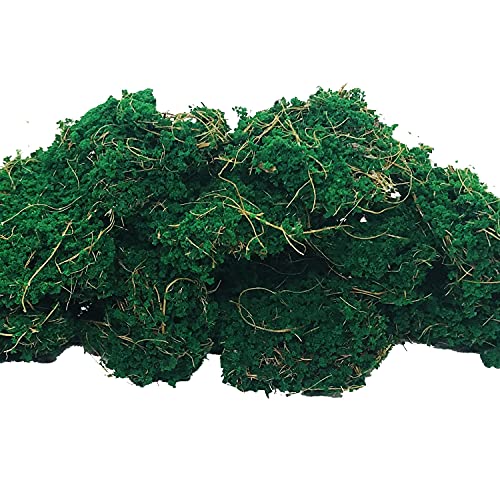 Cayway 3 Pack Static Grass Tuft Miniature Shrubs Bushes Model Grass Tufts Terrain Model Kit Resin Static Scenery Model for Gaming Terrain Decoration Train Landscape Railway Artificial Grass Modeling - Thumbnail 2