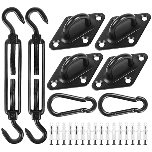 YOFIT Shade Sail Hardware Kit 5 Inch Stainless Steel...