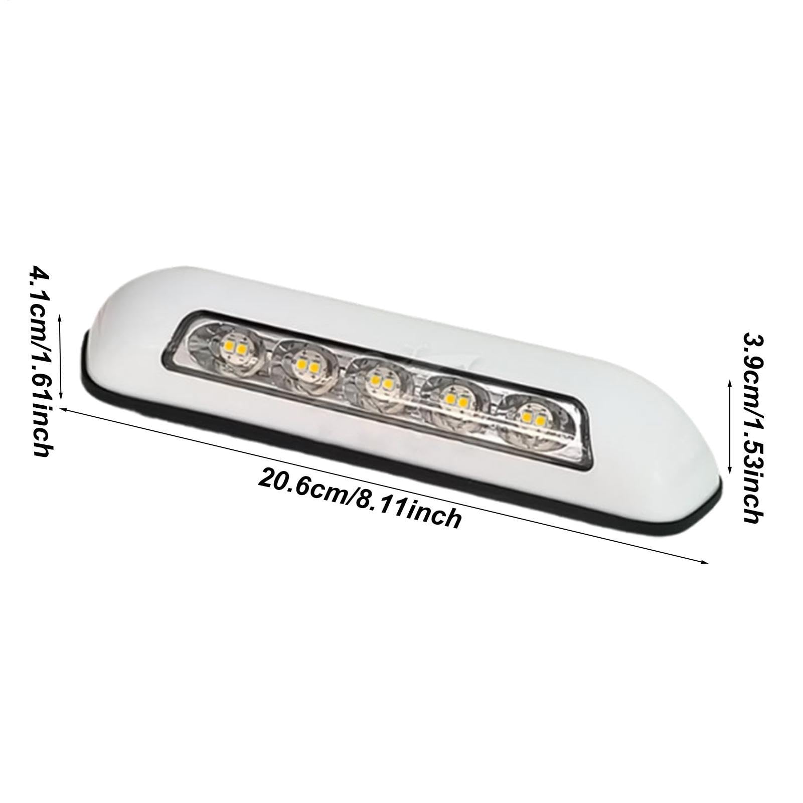 Lampes pour auvents pour véhicules de loisirs - Spots imperméables de 12 cm, lumière pour escaliers de patio, remplacement de LED extérieur | Éclairage pour véhicules récréatifs, accès
