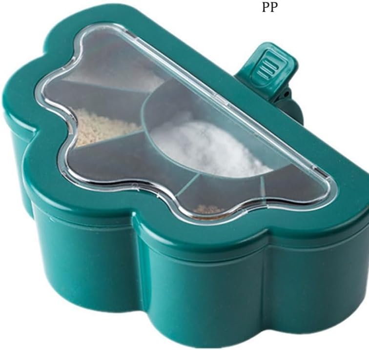 Kitchen Combination Set Multi Compartment Layered Container for Seasoning