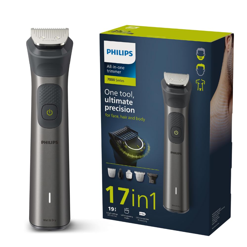 Amazon.co.jp: Philips Multigroom Series 7000、17-in-1 頭からつま先