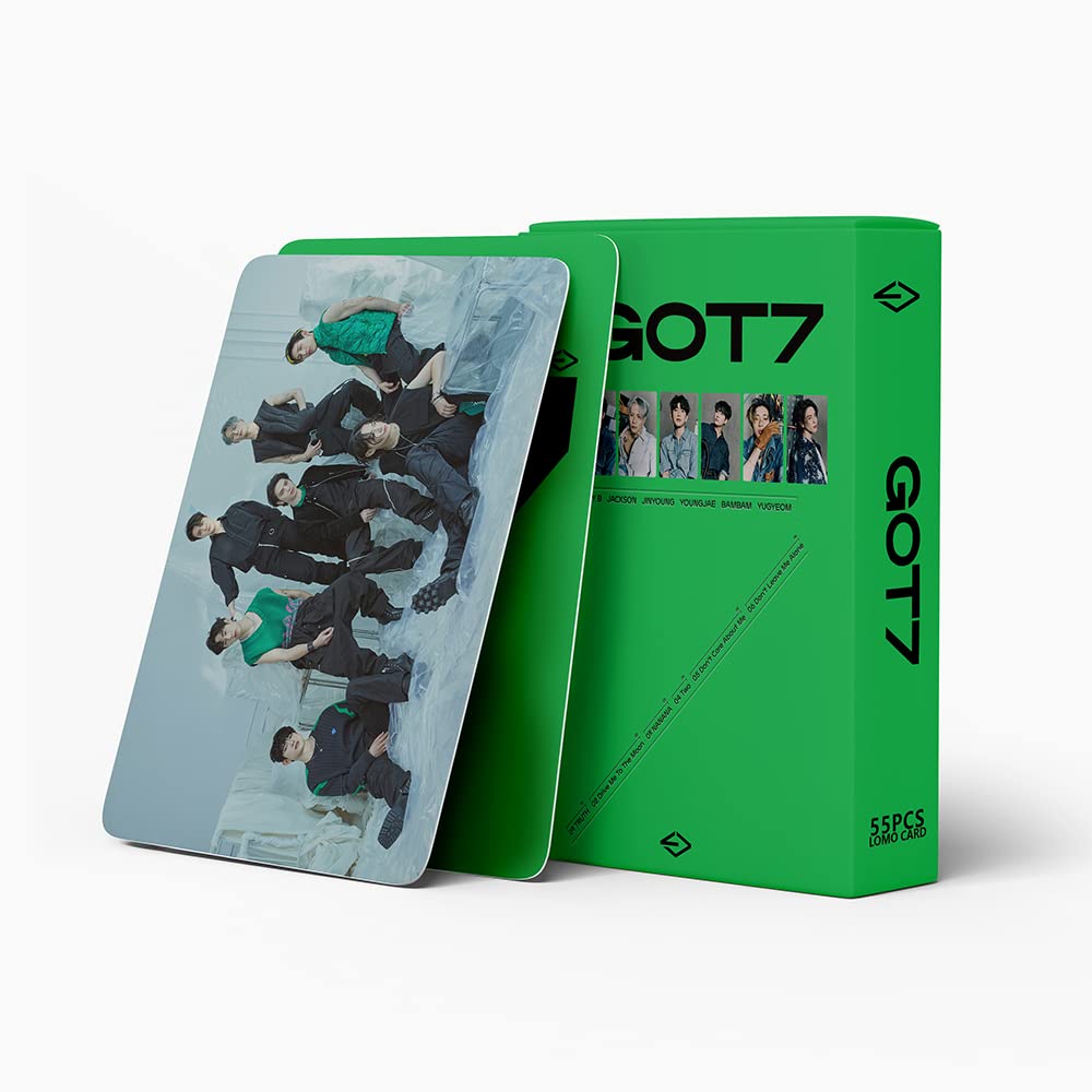 Kpop GOT7 Photo Cards 55 Pieces GOT7 Lomo Cards GOT7 2022 GOT7