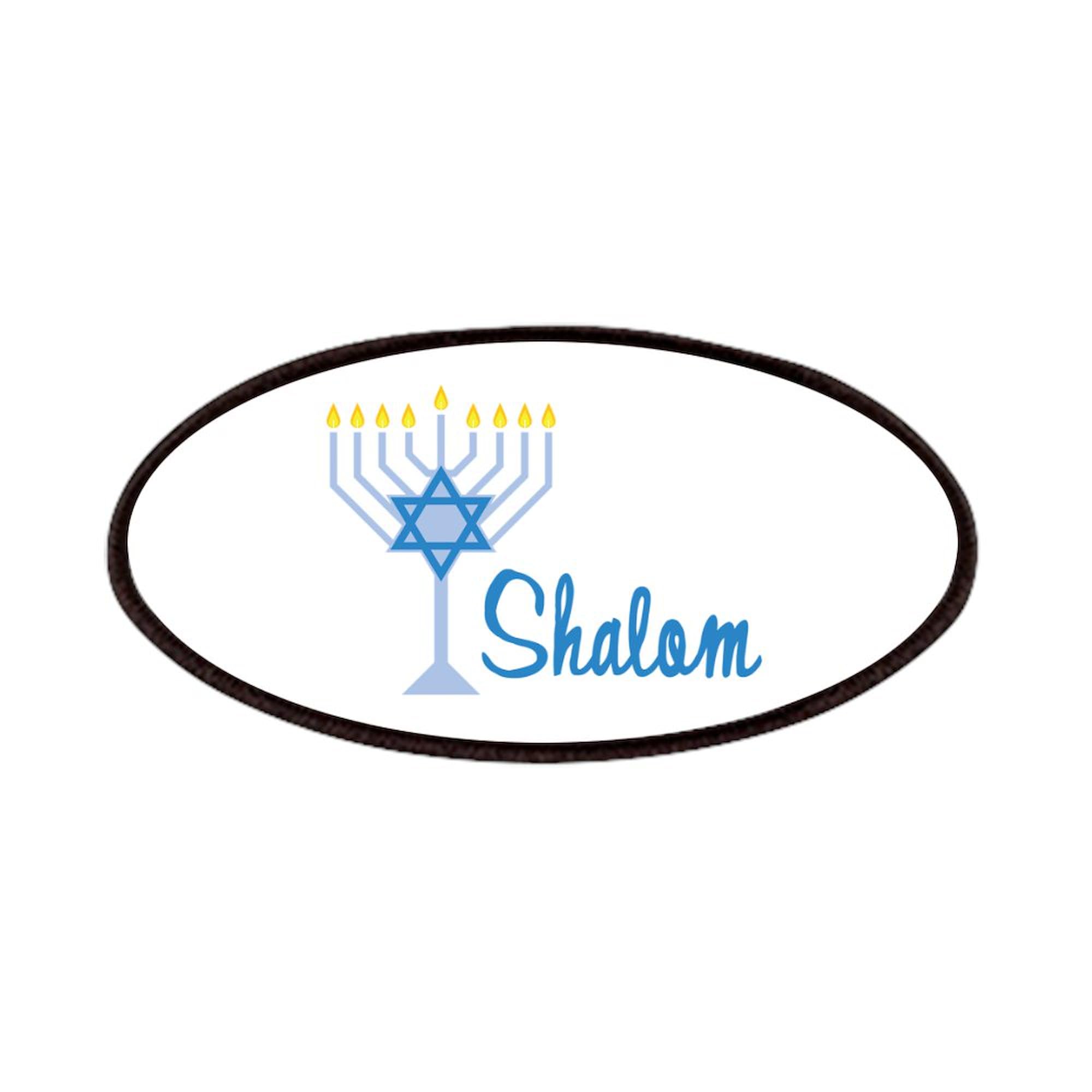 CafePress Shalom Patches 4