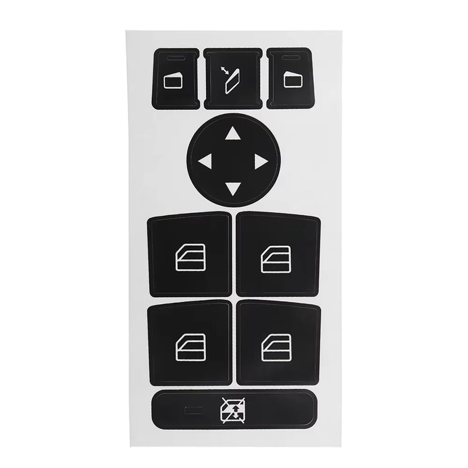Button Stickers Compatible with Benz W204 C300