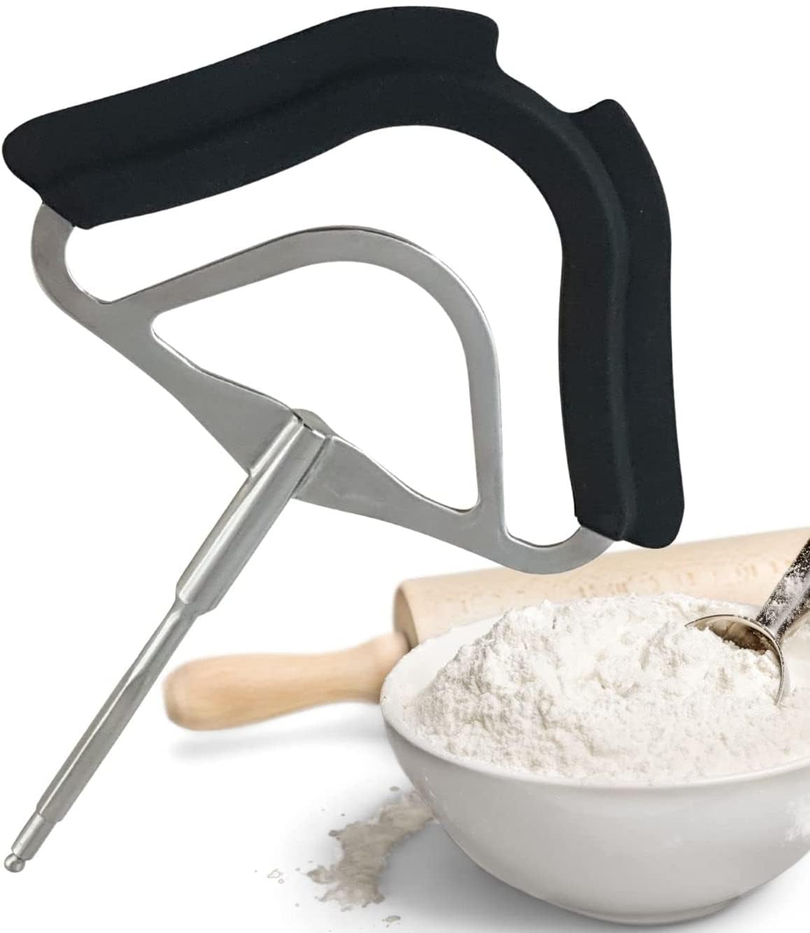 LICHTBLAU batidor de varillas 00659889 para robot de cocina Bosch I Batidora de recambio apto para MUM5 MUMVC MUMVH I Varillas profi flex con silicona I Accesorios robot de cocina Bosch | Varillas de repuesto con silicona para accesorios de robot de cocin