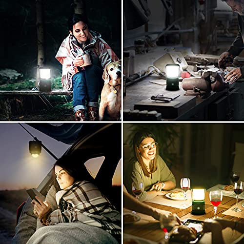 Lepro Lantern Camping Lantern, Battery Powered Led With 1500Lm, 4 Light Modes, Waterproof Tent Light, Lantern Flashlight For Hurricane, Emergency Light, Survival Kit, Storms, Outages, Fishing, Hiking #TOP6