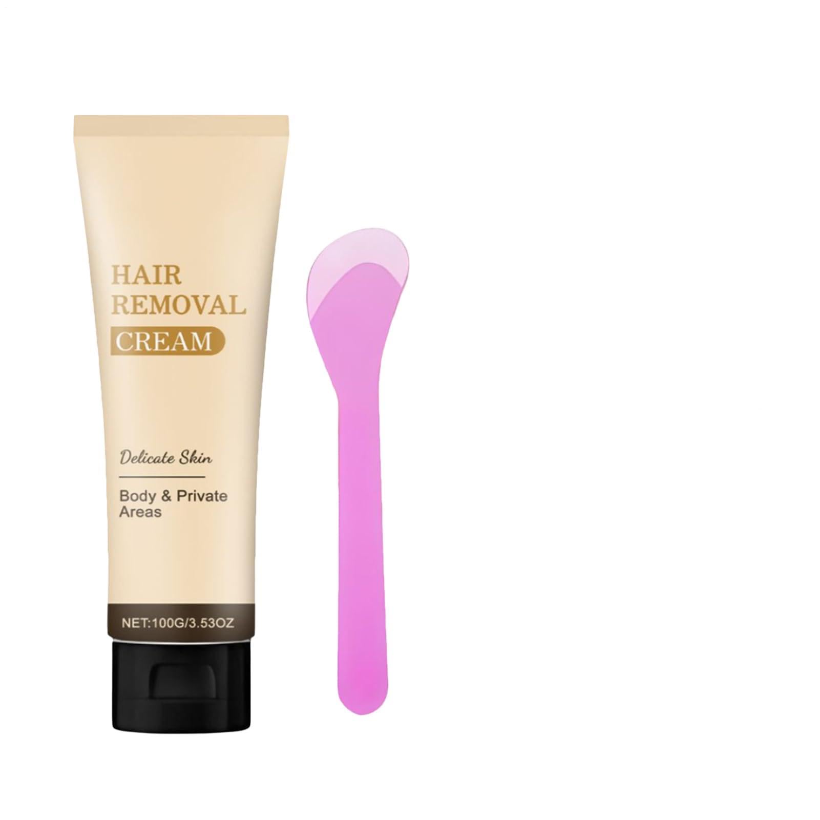 Pruojhw Crema Depilatoria, Crema Depilatoria Para Piel Sensitiva Mujeres Cuidado De La Piel Calmante Para Axilas Labios Cara Zona Íntima Y Brazos En Casa O De Viaje