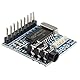 HALJIA MT8870 DTMF Sprachdekodierungsmodul Telefonmodul Audio-Decoder Sprachwahlsteuerungsmodul Kompatibel mit Arduino, Raspberry Pi, ARM MCU und mehr