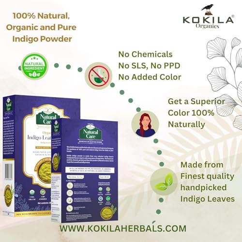 KOKILA Indigo Powder orgánico 200 g miniatura 3