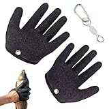 Ajustement très élastique : les gants sont très élastiques et mesurent 14 × 19 cm, ce qui leur permet de s'adapter à la plupart des formes de mains. Ils sont confortables à porter sans être trop serrés, ce qui permet une manipulation plus souple du matériel de pêche.