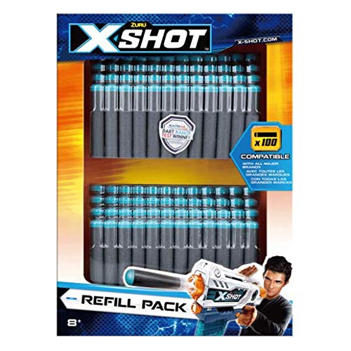 Preisvergleich Produktbild XShot Nachfüllpack 100 Dart Pfeile