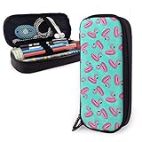 Federmäppchen mit doppelten Reißverschlüssen ist leicht zu öffnen oder zu schließen. Praktisch und praktisch.