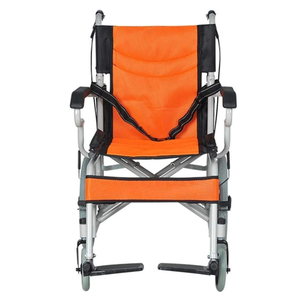 Buy KEKEFUYUAN Lightweight Elderly Wheelchair,Manual Folding Disabled
