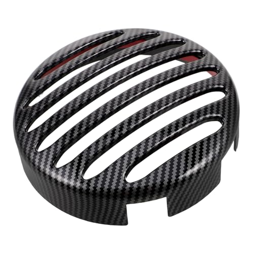 Couvre-phare rond moto compatible 500 ABS noir pour une protection optimale