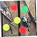 MAJORMENCH 30pcs Foam Fishing Bobbers Brightly Colored Floating Balls for Freshwater and Sea Fishing Design for All Activities Includes Yellow Red and Green Versions