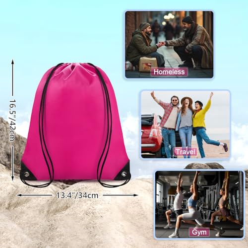 Grneric 42 Pcs Drawstring Backpacks