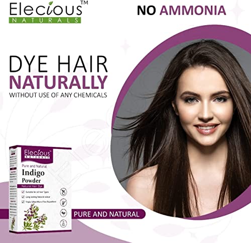 Polvo Indigo y Henna para Cabello Elecious Naturals 400g miniatura 2