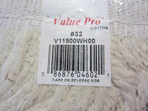 New Rubbermaid Commercial Non-Launderable Economy Cut-End Cotton Wet Mop Heads V11900 WH00 image 5