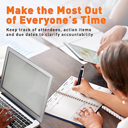 S&O Medium Professional Meeting Notebook - 168 Pages Planner - Image 6