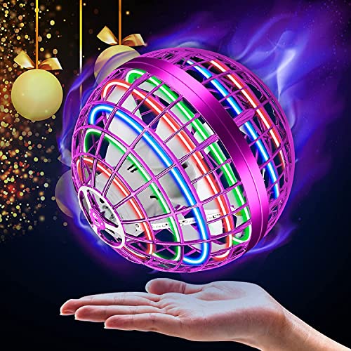 Flying Ball Toy Orb Pro Flying Toys Hover Ball for Kids Adults Magic Flying Orb 360Â°Rotating with Charming LED Indoor Outdoor 2021 Hot Toys for Christmas Festival