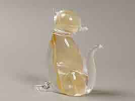 ベネチアングラス　MURANO イタリア製 猫　置物　2匹セット　ゴールド Amazon.co.jp: NM2I ベネチアンガラス ムラノ ゴールド 猫 ネコ