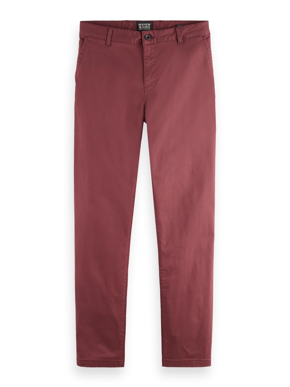 Scotch & Soda Herren Essential Regular Slim Fit - Stretch Cotton Chino Pants