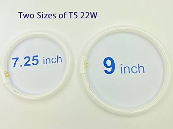 9 inch (FB681) T5 Circular Bulb Replacement for Zadro GLA