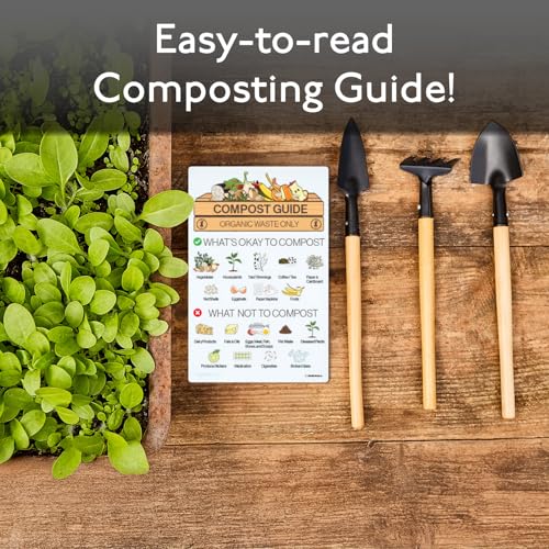 Guía Compost Magnetica 6x9 Organic Waste Only miniatura 2