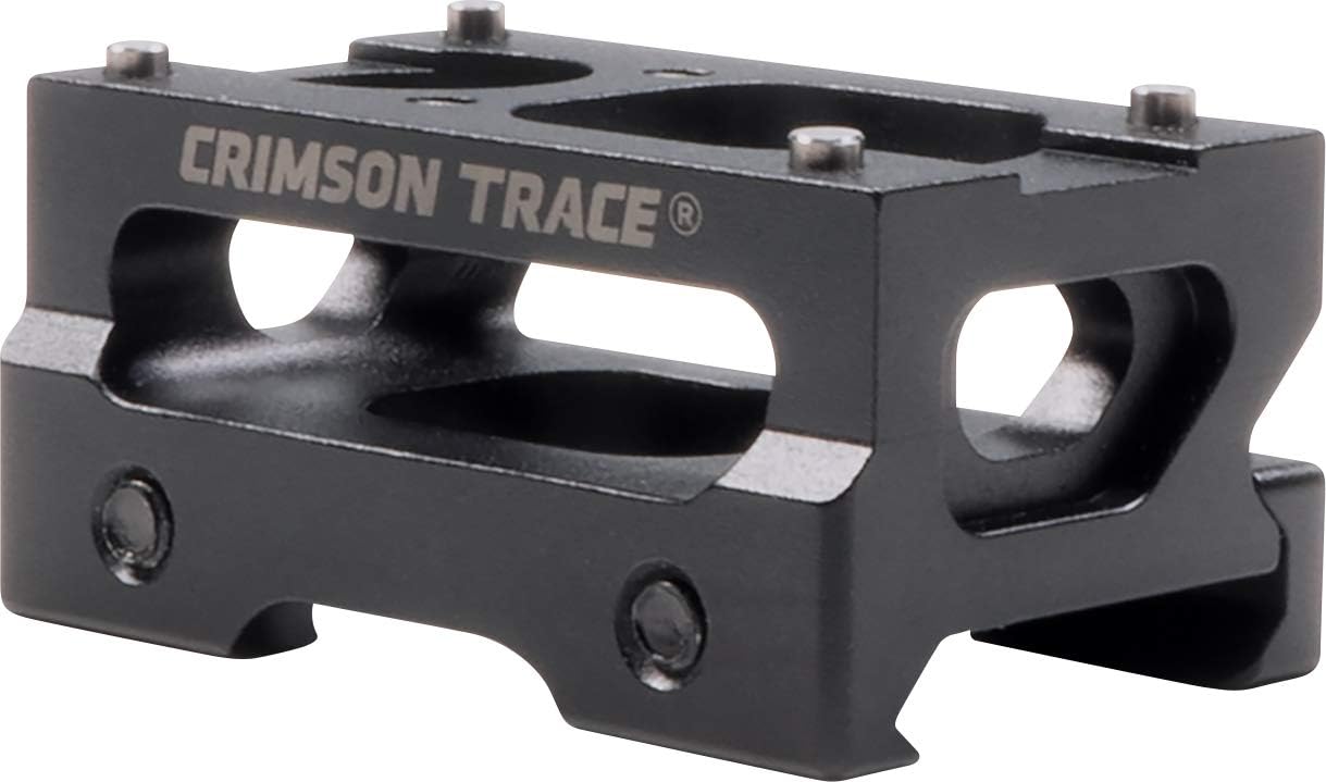 Crimson Trace Absolute Co-Witness Sight Riser for CT RAD and CTS-1300 with Pic Rail Mount and Heavy Duty Construction for BUIS Acquisition and Competition Shooting