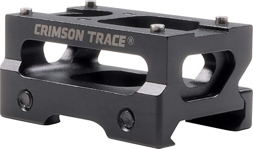 Crimson Trace Absolute Co-Witness Sight Riser para CT RAD y CTS-1300 con montaje en riel de fotos y construcción resistente para adquisición BUIS y