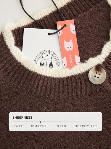 Image of CIDER Cardigan Sweaters for Women Trendy Cute Sweaters Long Sleeve Crew Neck Heart Print Cardigans Spring Fall Outfits