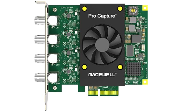 Amazon.com: Magewell Pro Capture Quad SDI 11090 – Four-Channel SD