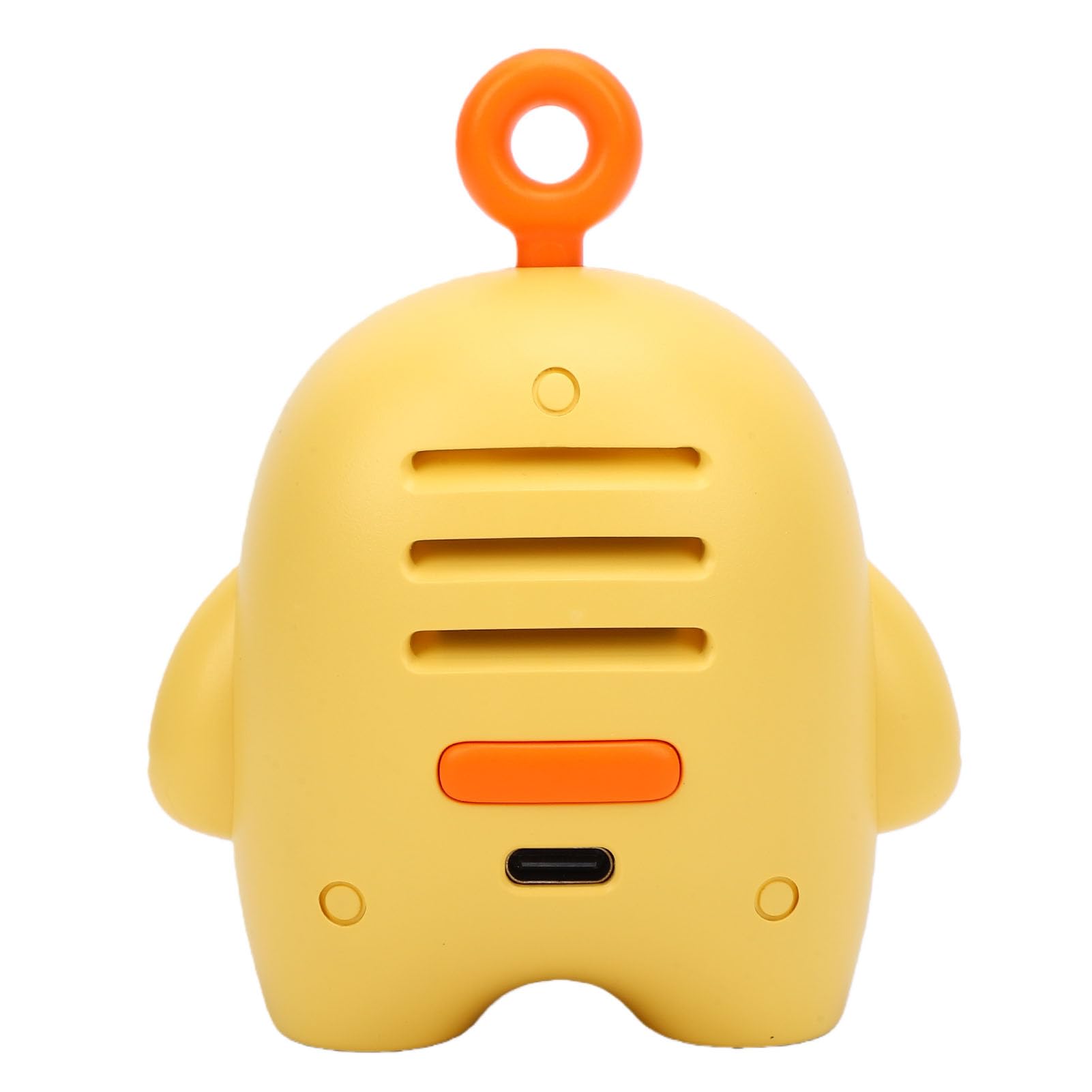 SIXRUN Robot de Voz AI, Juguete Interactivo Inteligente ABS con 37 Idiomas, Pantalla Redondeada HD, Juegos de Reloj Despertador, Colgante Portátil para Niños en Casa, Viajes, Escuela (Yellow)