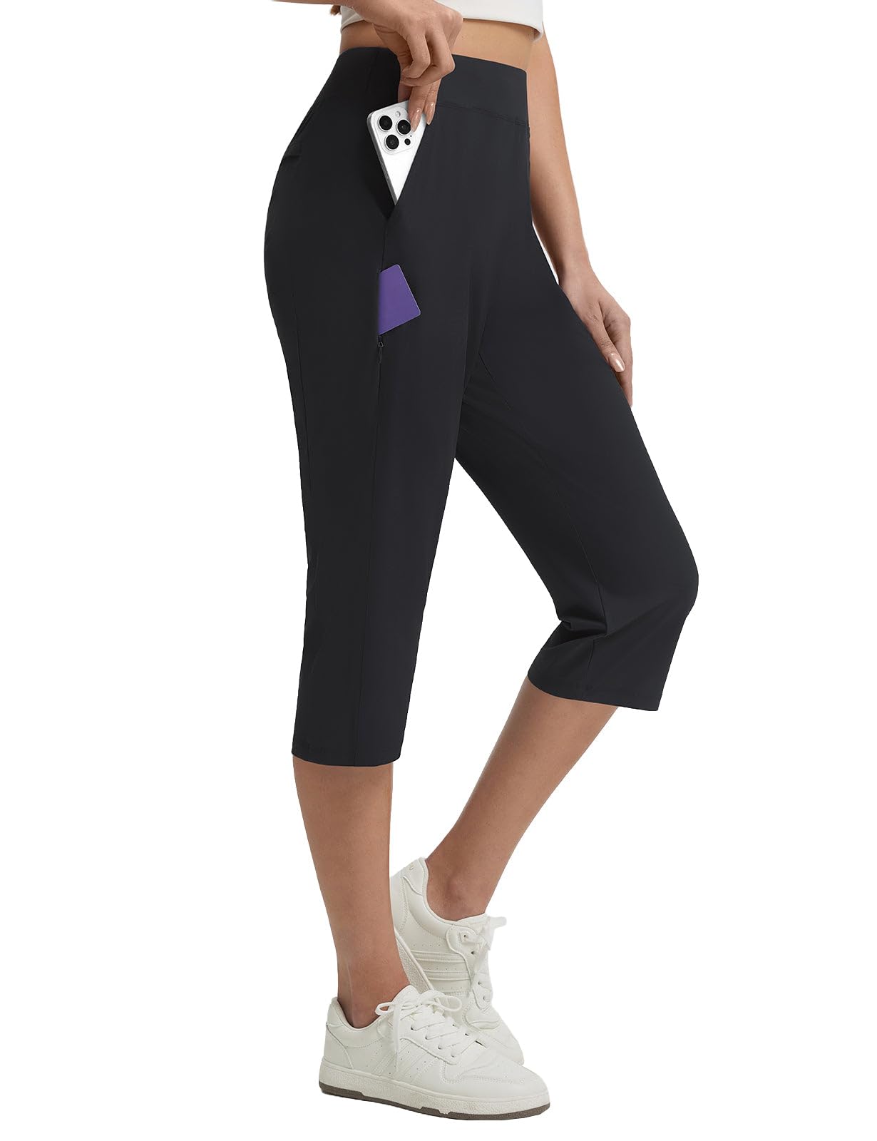 baleaf Womens Dressy Capri Pants