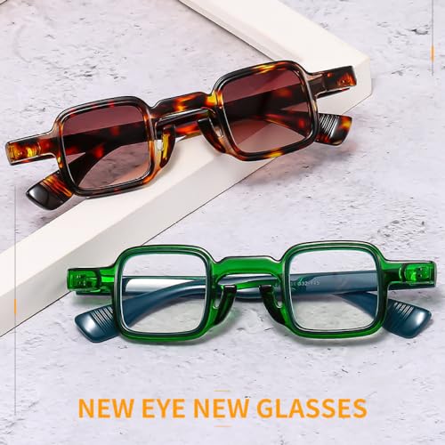 Lunettes de soleil carrées protégeant contre les reflets et UV - 2