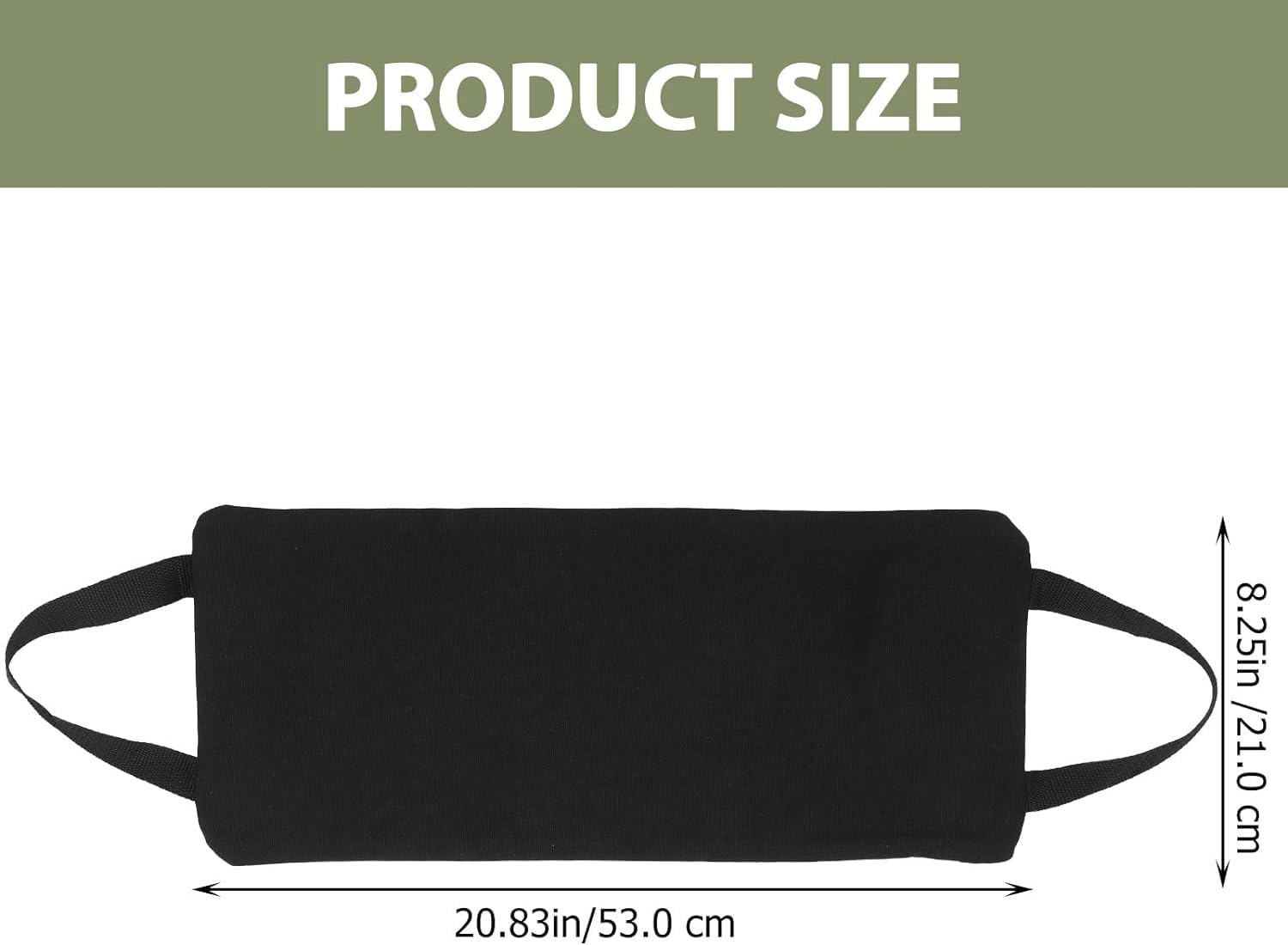 Yoga-Sandsack,Tragbare ungefüllte Zwei-Griff-Design-Sandsäcke für Yoga Gewichte und Training