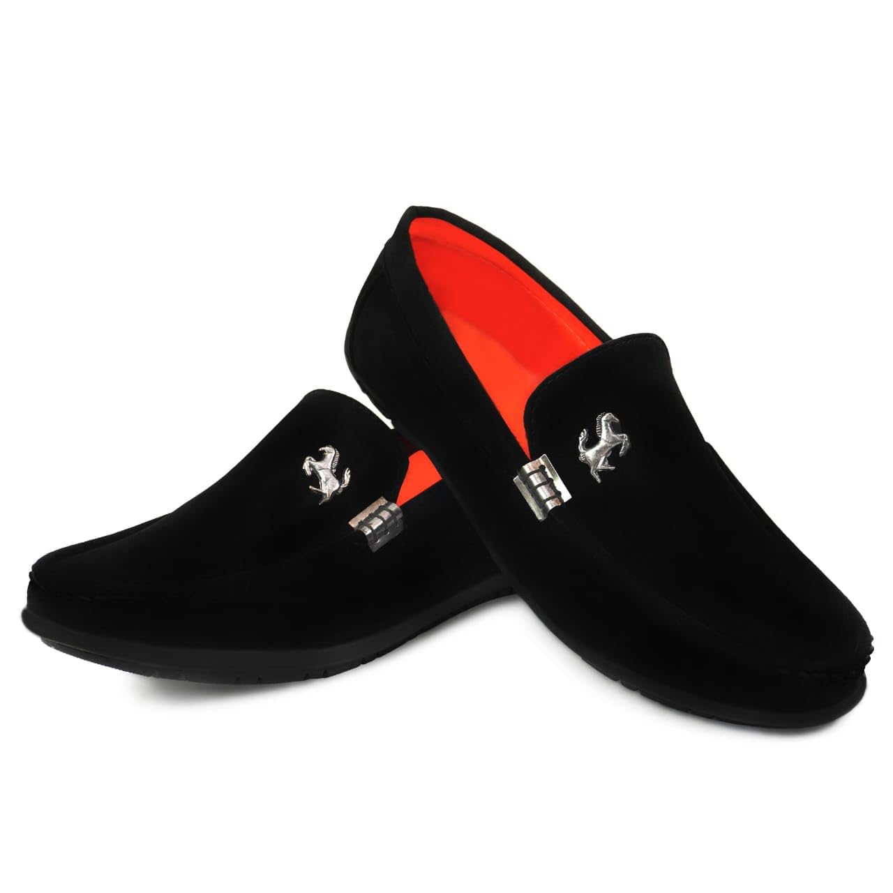 Jimmy Mens Casual Slip On Suede Velvet Loafers for Men for Wedding|Occasions|Fashion|Outdoor|Indoor|Shoes with Comfort (Black, Numeric_7) (B0CBRPGB5M) Amazon Price History, Amazon Price Tracker