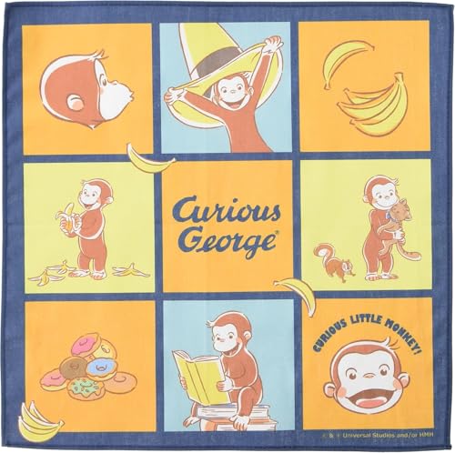 丸眞 ハンカチ おさるのジョージ マイルーティーン おさるのジョージ キャラクター 入園入学グッズ 入園入学準備 保育園 幼稚園 小学校 男の子 女の子 4765017800