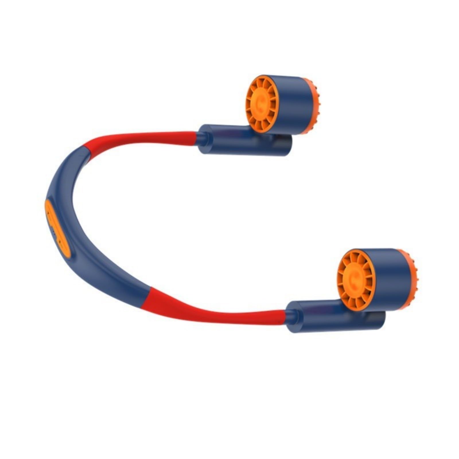 Ventilateur de cou portable et rechargeable en ABS pour le voyage et le refroidissement