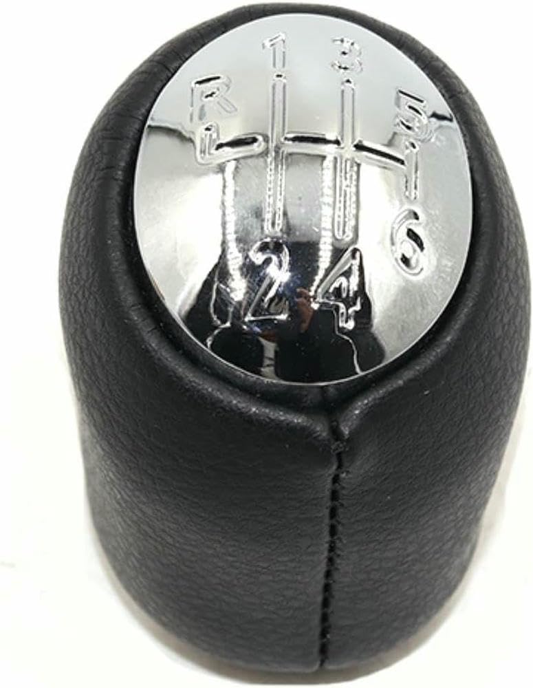 GZNBB Car Manual Gear Shift Knob Boot Cover Gaiter Lever Shifter Handle Stick, for Renault Laguna II mk2 2001-2005 2006 2007