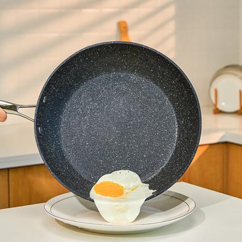 Wok de acero al carbono 28 cm con tapa plana miniatura 6